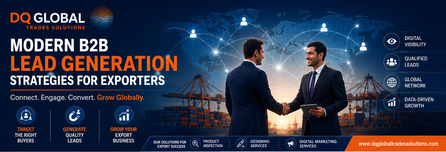 b2b lead generation strategies for exporters